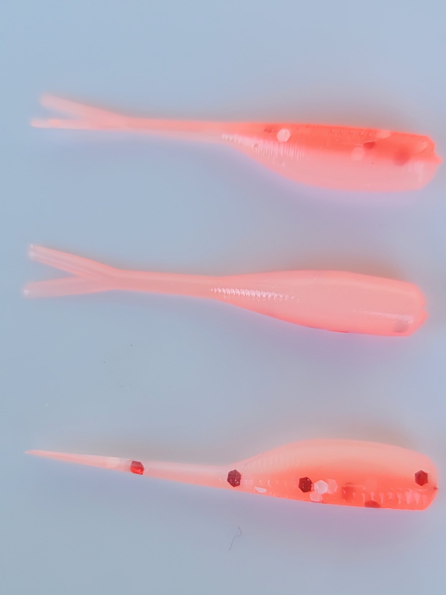 Thug Crushers - Rocket Red N White – Fish Thug Baits
