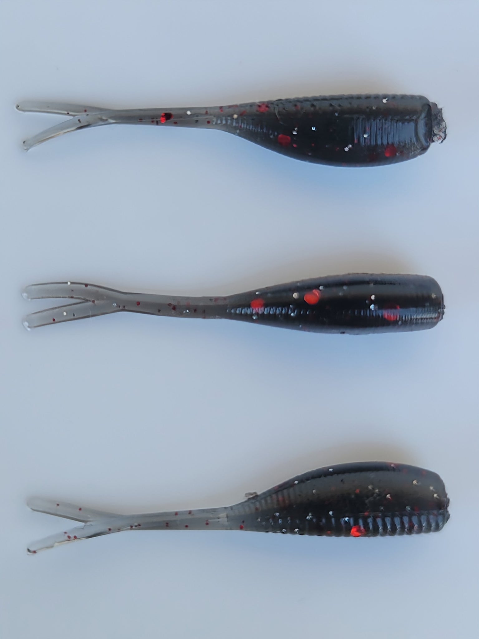 Thug Crushers - Smoke Red Flake – Fish Thug Baits