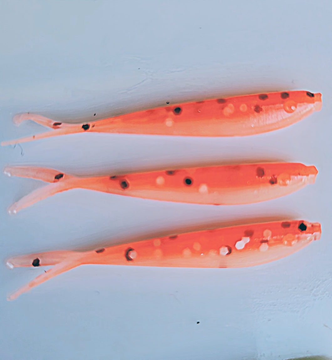 Minnows-Rocket Red N White 1.5