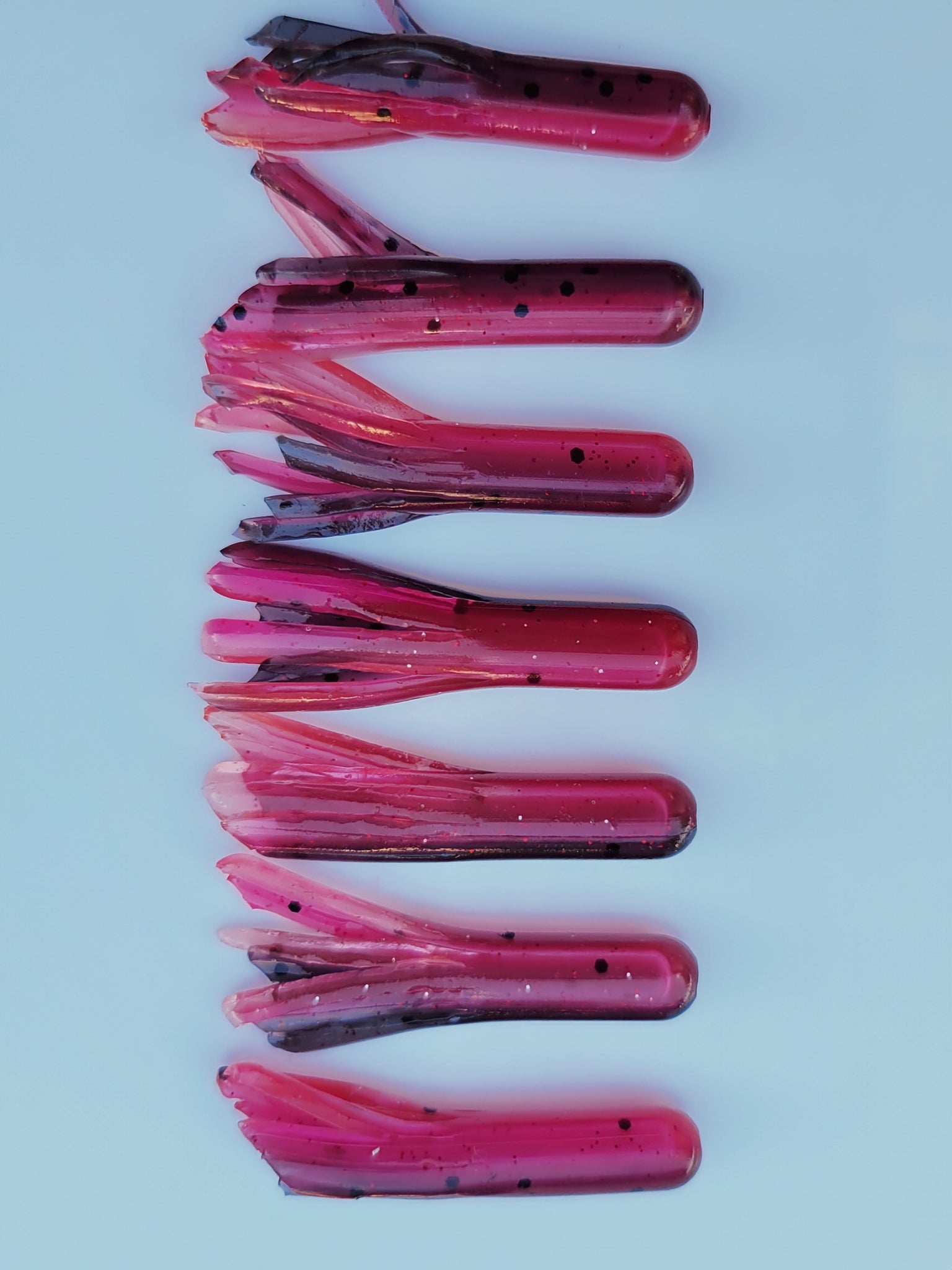 Tubes - Black Cherries – Fish Thug Baits